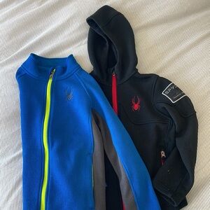 Youth Spyder Zip Up Fleece